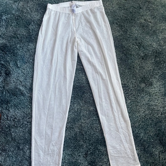 L'Homme Invisible Paris Mens 'La Cream' Lounge Pants in Ivory - Size Small, NWT - Picture 8 of 10